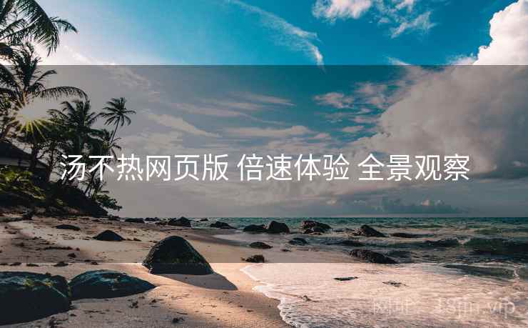 汤不热网页版 倍速体验 全景观察