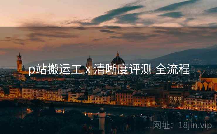 p站搬运工 x 清晰度评测 全流程